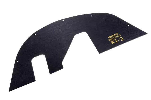 15569497 - Body: Splash Shield for Cadillac: Escalade | Chevrolet: Blazer, C1500, C2500, C3500, K1500 Pickup, K2500 Pickup, K3500 Pickup, Suburban C1500, Suburban C2500, Suburban K1500, Suburban K2500, Tahoe | GMC: C1500 Pickup, C2500 Pickup, C3500 Pickup, K1500 Pickup, K2500 Pickup, K3500 Pickup, Suburban C1500, Suburban C2500, Suburban K1500, Suburban K2500, Yukon Image