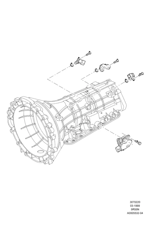 XW4Z7H103AA - Electrical: Vehicle Speed Sensor for Ford Image