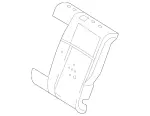 2129200316 - Body: Seat Back Pad for Mercedes-Benz Image
