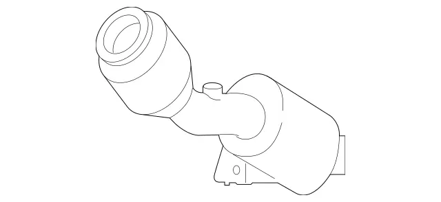 2761406513 - : Exhaust Gas Line for Mercedes-Benz: S450, S550e Image