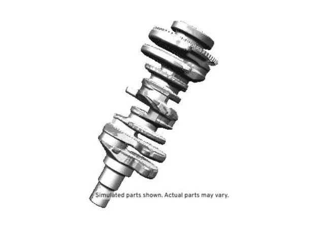 12661873 - : Engine Crankshaft for Buick: Enclave, LaCrosse | Cadillac: ATS, CTS, SRX, XTS | Chevrolet: Camaro, Caprice, Colorado, Equinox, Impala, Impala Limited, Traverse, Traverse Limited | GMC: Canyon, Terrain Image