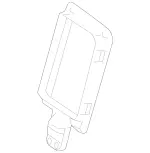 16692070007M79 - Body: Lid for Mercedes-Benz Image