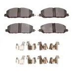 1911222901 - : DFC Police Brake Pads and Hardware Kit for DYNAMIC FRICTION Image