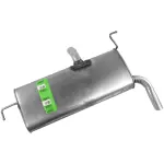70002 - : Quiet-Flow SS Direct Fit Exhaust Muffler Assembly 2" Inlet (ID) 2" Outlet (OD) for Walker Exhaust Image