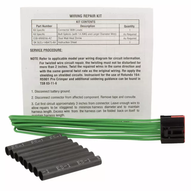 3U2Z14S411DAAC - : Wire Assembly for Ford Image