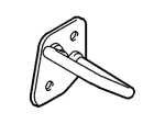 5T1Z1762453B - : Striker Assembly Seat Back Latch for Ford Image