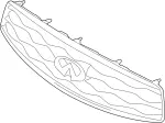 620701CA0A - Body: Grille Assembly for Infiniti Image
