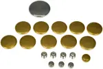 567009 - : Ford Brass Expansion Plug Kit, 15 Expansion Plugs, 4 Pipe Plugs for Dorman Image