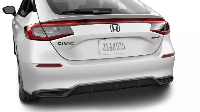 8F20T47100A - : 2022-2024 Honda Civic Exterior H Mark &amp; Civic Emblem Name Plate Badge Set for Honda: Civic Image
