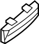 85092JK00A - Body: Energy Absorber for Infiniti Image