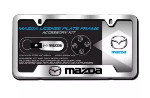License Plate Frame, Gift Set, Mazdaspeed - Mazda (BLMS-83-Z42)