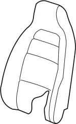 876705DL9A - Body: Seat Back Cover for Infiniti Image