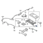 L1MZ18D435A - Electrical: Adapter for Ford: Escape, Explorer, F-150, Maverick, Police Interceptor Utility | Lincoln: Nautilus Image