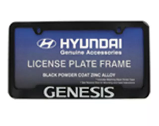 License Plate Frame - Chrome - Hyundai (40231924)