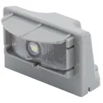 60681 - : MicroNova® Multi-Volt LED License Light, Vertical Mount, Gray for Grote Lighting Image