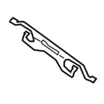 K2GZ2B486A - Brakes: Caliper Spring for Ford: Edge | Lincoln: Nautilus Image