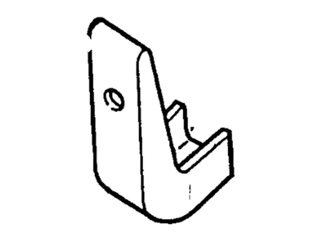 E5TZ8052B - Cooling System: Radiator Assembly Mount Bracket for Ford: Bronco, F-150, F-250, F-250 HD, F-350, F-Super Duty Image