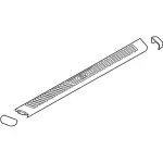 CL3Z16458BA - Body: Step Bar for Ford: F-150, F-250 Super Duty, F-350 Super Duty Image