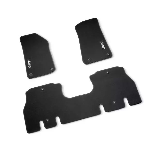 82215200AC - : Premium Carpet Floor Mats for Jeep Accessories Image