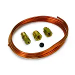 3224 - : TUBING, COPPER, 1/8", 6FT. LENGTH, INCL. 1/8" NPTF BRASS COMPRESSION FITTINGS for AutoMeter Image