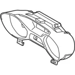 FJ5Z10849A - Body: Cluster Assembly for Ford Image