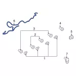 ML3Z15K867C - : Wire Harness for Ford: F-150 Image