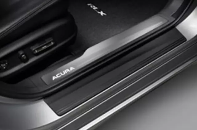 8E12TY2220 - Exterior: Illuminated Door Sill Trim - Graystone for Acura Image