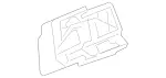 1177670300 - : Cover, Bearing Bracket for Mercedes-Benz Image
