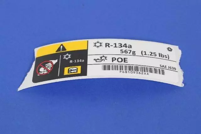 68109362AA - : Label for Mopar Image