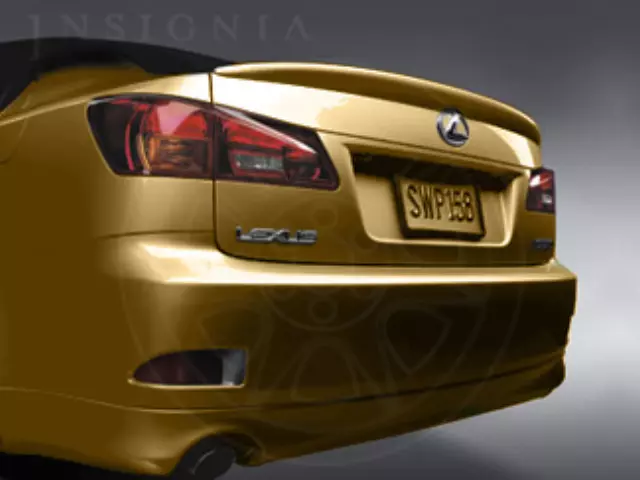 PT47A5309014 - Exterior: Rear Spoiler - 4T0 - Amber Pearl for Lexus: IS F, IS250, IS350 Image