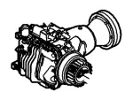 6L8Z4201B - Transfer Case: Differential Assembly for Ford Image
