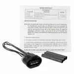 WPT754 - Transfer Case: Pulse Vacuum Hub Solenoid Connector  for Ford: Escort, Excursion, Explorer, F-250, F-250 Super Duty, F-350 Super Duty, F-450 Super Duty, F-550 Super Duty, Ranger | Mercury: Mountaineer, Tracer Image