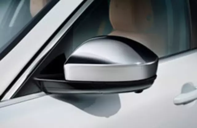 T4A7131 - Exterior: Mirror Cover Kit - Chrome for Jaguar: F-Pace Image