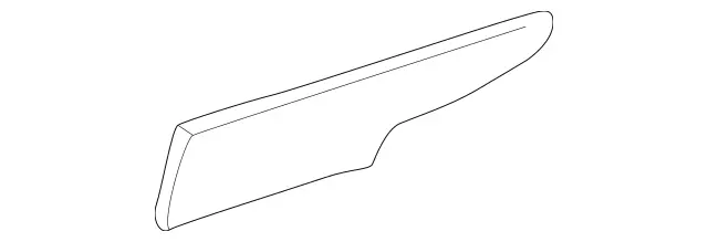 46391117377101 - Body: Side Cover for Mercedes-Benz Image