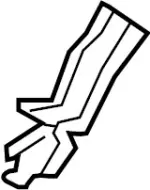 88342AL205 - Body: Striker for INFINITI: G35, G37, Q60 Image