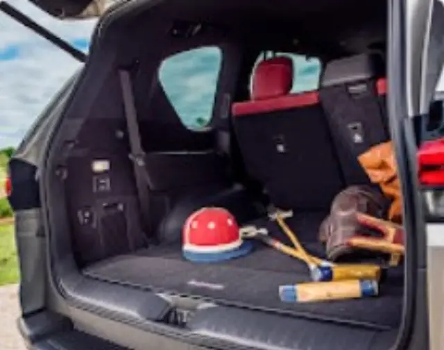 PT9446025450 - Interior: Carpet Cargo Mat - With 3row Logo Lexus for Lexus: LX600, LX700h Image