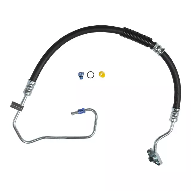 80268 - : 14MM Male Inv. Flare x 18MM Male Captive "O" Ring - W/Switch Port for Edelmann Image