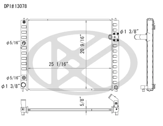 A13078 - : Koyorad Radiator for Koyo Image