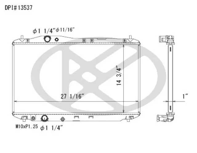 A13537 - : Koyorad Radiator for Koyo Image