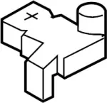 243451MG0A - : Positive Cable Cover for Infiniti Image