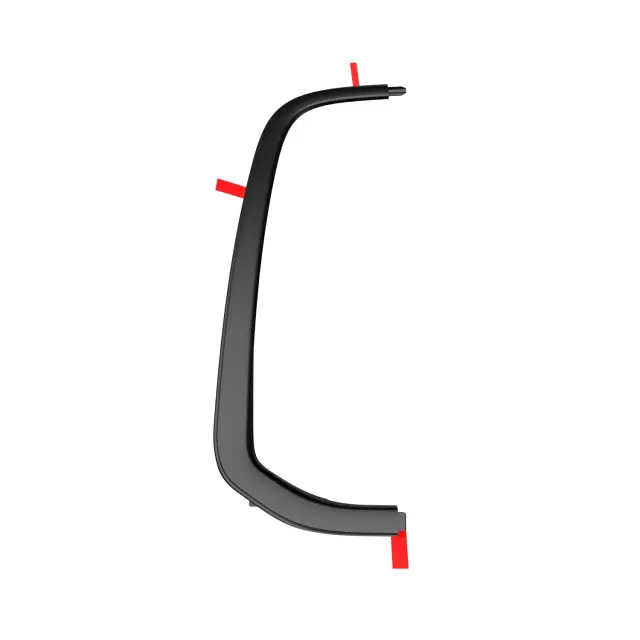 68348688AG - Doors, Door Mirrors and Related Parts: Day Light Opening Molding, Right for Mopar Image