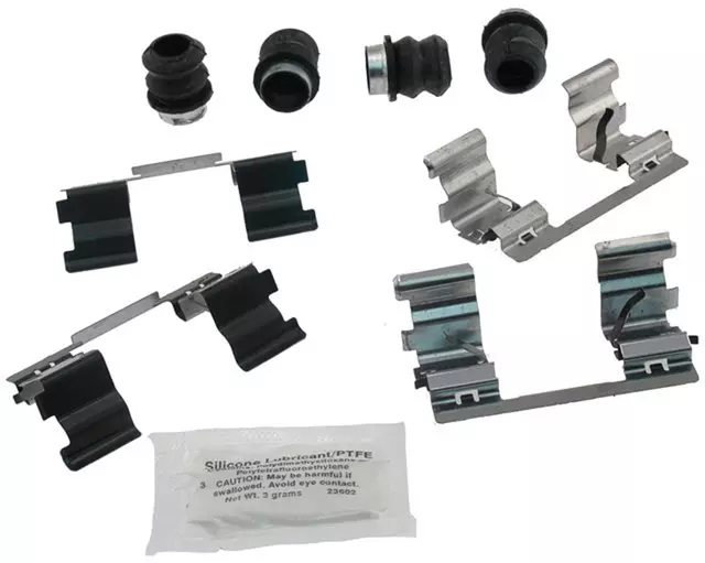 19264233 - : Front Disc Brake Caliper Hardware Kit with Clips, Seals, and Lubricant for GM Image