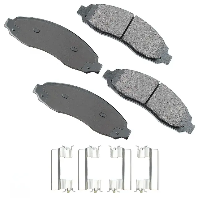 ACT962 - : Akebono ProACT Ultra Premium Ceramic Disc Brake Pad Kit for AKEBONO Image
