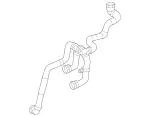 1675014804 - Radiator: Coolant Filling Hose for Mercedes-Benz Image