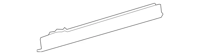 2096300340 - Body: Support Panel for Mercedes-Benz Image