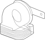 256105CA0A - : High Note Horn for Infiniti Image