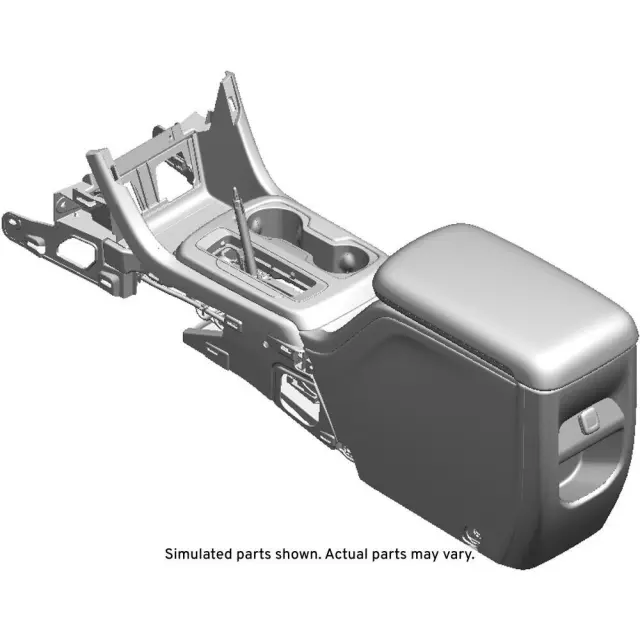 84660931 - Body: Console Assembly for Chevrolet: Colorado | GMC: Canyon Image