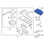 LB5Z7806024CB - Body: Compartment Door for Ford: Explorer Image