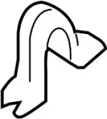 54614F6400 - Suspension: Stabilizer Bar Clamp for INFINITI: M30 Image