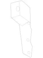 1905410740 - : Woofer Lower Bracket for Mercedes-Benz Image